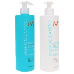 Simple Moroccanoil Moisture Repair Shampoo 16.9 Oz & Moisture Repair Conditioner 16.9 Oz Combo Pack -Laladaisy Trendy moroccanoil moisture repair shampoo and conditioner 16.9oz combo 1440235.6 4
