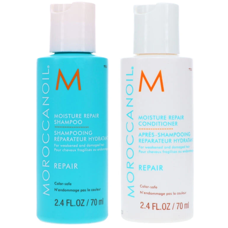 Simple Moroccanoil Moisture Repair Shampoo 2.4 Oz & Moisture Repair Conditioner 2.4 Oz Combo Pack 3 Simple Moroccanoil Moisture Repair Shampoo 2.4 Oz & Moisture Repair Conditioner 2.4 Oz Combo Pack