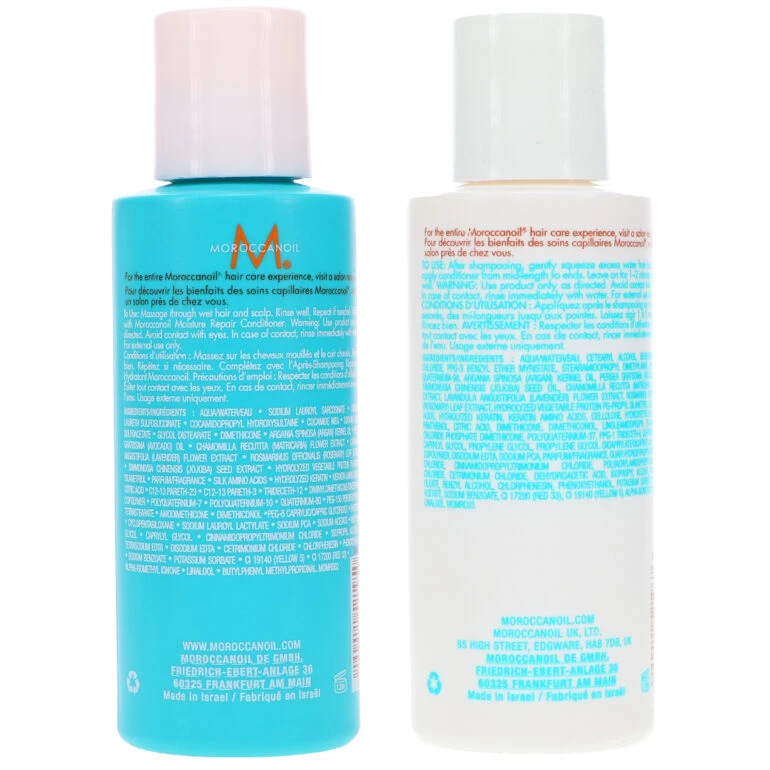 Simple Moroccanoil Moisture Repair Shampoo 2.4 Oz & Moisture Repair Conditioner 2.4 Oz Combo Pack 6 Simple Moroccanoil Moisture Repair Shampoo 2.4 Oz & Moisture Repair Conditioner 2.4 Oz Combo Pack - Image 4