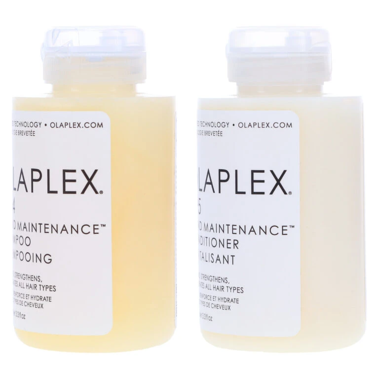 Simple Olaplex No.4 Bond Maintenance Shampoo 3.3 Oz & No.5 Conditioner 3.3 Oz Combo Pack 4 Simple Olaplex No.4 Bond Maintenance Shampoo 3.3 Oz & No.5 Conditioner 3.3 Oz Combo Pack - Image 2
