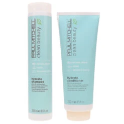 Simple Paul Mitchell Clean Beauty Hydrate Shampoo 8.5 Oz & Clean Beauty Hydrate Conditioner 8.5 Oz Combo Pack