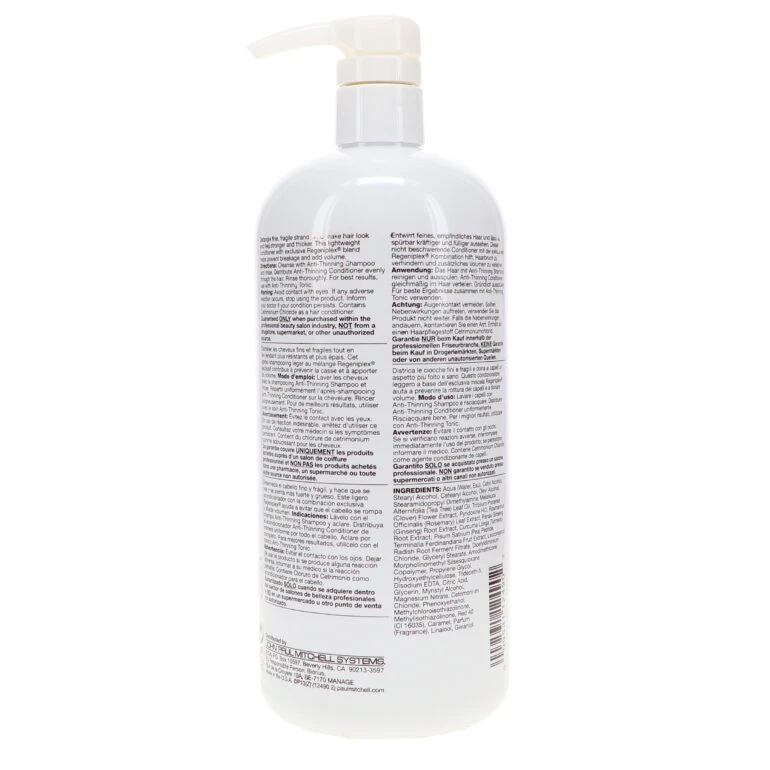 Simple Paul Mitchell Tea Tree Anti-Thinning Conditioner 33.8 Oz 7 Simple Paul Mitchell Tea Tree Anti-Thinning Conditioner 33.8 Oz - Image 5