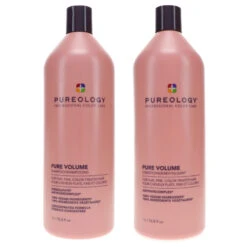 Simple Pureology Pure Volume Shampoo 33.8 Oz & Pure Volume Conditioner 33.8 Oz Combo Pack