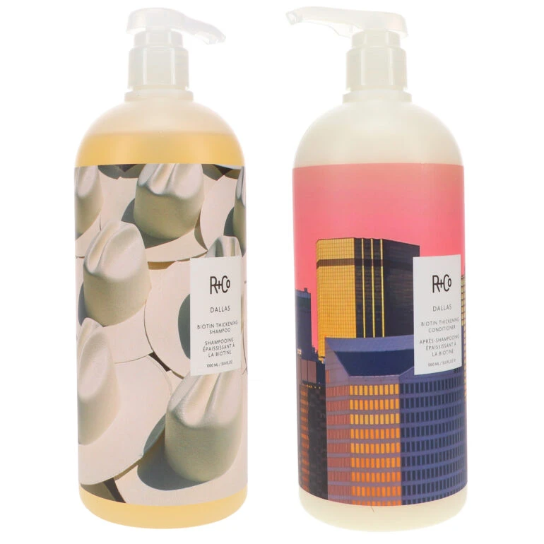 Simple R+CO Dallas Thickening Shampoo 33.8 Oz & Dallas Thickening Conditioner 33.8 Oz Combo Pack 8 Simple R+CO Dallas Thickening Shampoo 33.8 Oz & Dallas Thickening Conditioner 33.8 Oz Combo Pack - Image 6