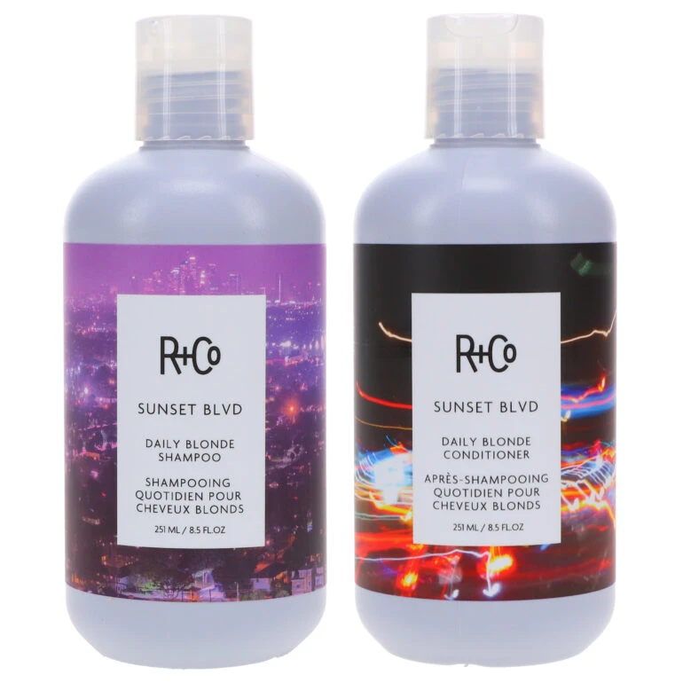 Simple R+CO Sunset Blvd Blonde Shampoo 8.5 Oz & Sunset Blvd Blonde Conditioner 8.5 Oz Combo Pack 3 Simple R+CO Sunset Blvd Blonde Shampoo 8.5 Oz & Sunset Blvd Blonde Conditioner 8.5 Oz Combo Pack