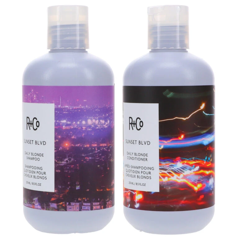 Simple R+CO Sunset Blvd Blonde Shampoo 8.5 Oz & Sunset Blvd Blonde Conditioner 8.5 Oz Combo Pack 4 Simple R+CO Sunset Blvd Blonde Shampoo 8.5 Oz & Sunset Blvd Blonde Conditioner 8.5 Oz Combo Pack - Image 2