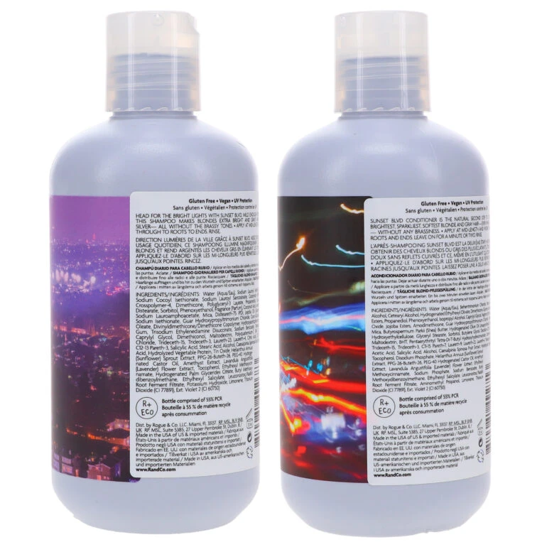 Simple R+CO Sunset Blvd Blonde Shampoo 8.5 Oz & Sunset Blvd Blonde Conditioner 8.5 Oz Combo Pack 5 Simple R+CO Sunset Blvd Blonde Shampoo 8.5 Oz & Sunset Blvd Blonde Conditioner 8.5 Oz Combo Pack - Image 3