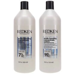 Simple Redken Acidic Bonding Concentrate Shampoo 33.8 Oz & Acidic Bonding Concentrate Conditioner 33.8 Oz Combo Pack