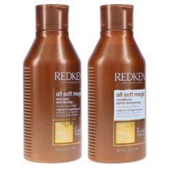 Simple Redken All Soft Mega Shampoo 10.1 Oz & All Soft Mega Conditioner 10.1 Oz Combo Pack -Laladaisy Trendy redken all soft mega shampoo and conditioner combo 10.1oz 1436612.6