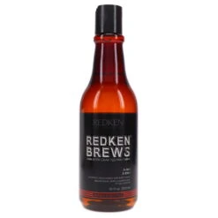 Simple Redken Brews 3-in1 Shampoo, Conditioner And Body Wash 10 Oz