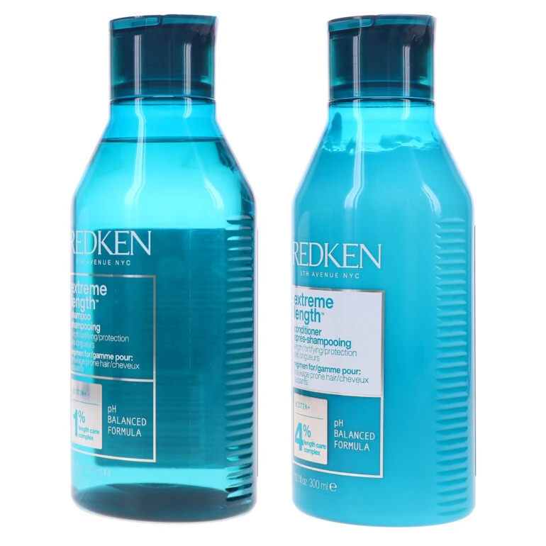 Simple Redken Extreme Length Shampoo 10.1 Oz & Extreme Length Conditioner 10.1 Oz Combo Pack 4 Simple Redken Extreme Length Shampoo 10.1 Oz & Extreme Length Conditioner 10.1 Oz Combo Pack - Image 2