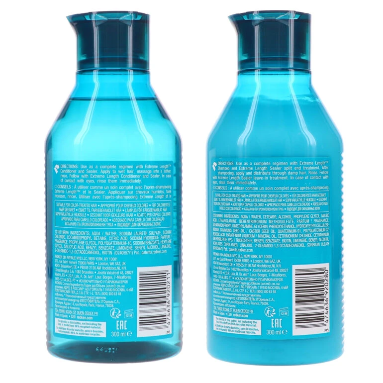 Simple Redken Extreme Length Shampoo 10.1 Oz & Extreme Length Conditioner 10.1 Oz Combo Pack 6 Simple Redken Extreme Length Shampoo 10.1 Oz & Extreme Length Conditioner 10.1 Oz Combo Pack - Image 4