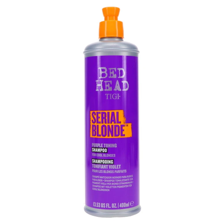 Simple TIGI Bed Head Serial Blonde Toning Shampoo 13.53 Oz 3 Simple TIGI Bed Head Serial Blonde Toning Shampoo 13.53 Oz