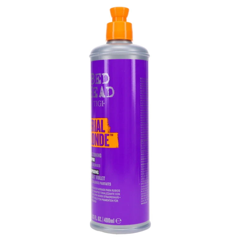Simple TIGI Bed Head Serial Blonde Toning Shampoo 13.53 Oz 4 Simple TIGI Bed Head Serial Blonde Toning Shampoo 13.53 Oz - Image 2