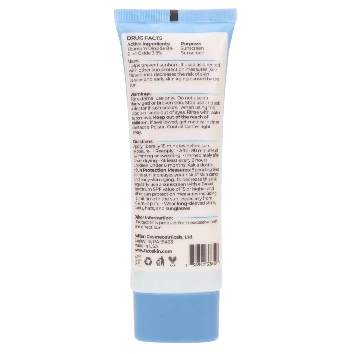 Simple TIZO 2 Facial Mineral Primer/Sunscreen SPF 40 Water Resistant 1.75 Oz 6 Simple TIZO 2 Facial Mineral Primer/Sunscreen SPF 40 Water Resistant 1.75 Oz - Image 4