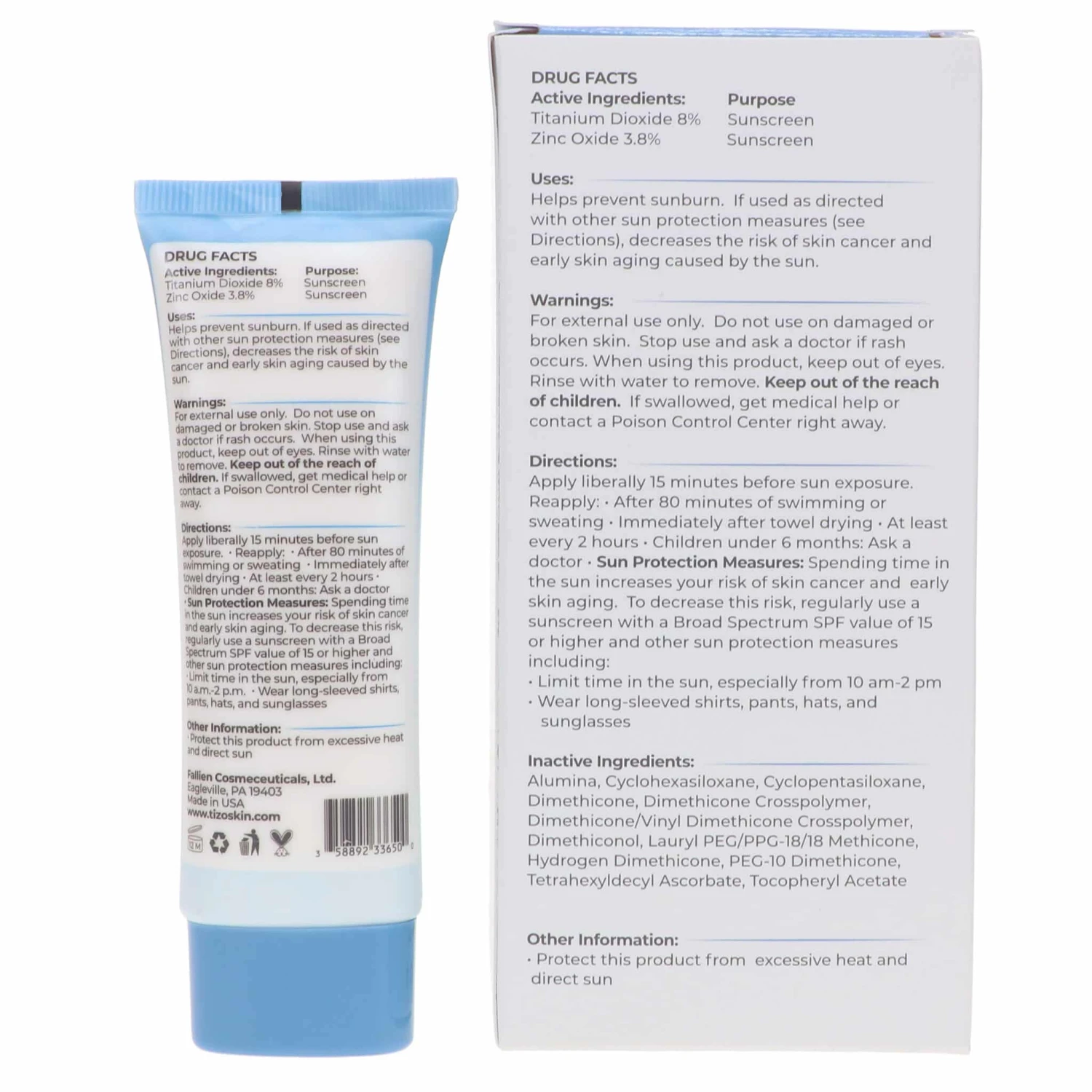 Simple TIZO 2 Facial Mineral Primer/Sunscreen SPF 40 Water Resistant 1.75 Oz 10 Simple TIZO 2 Facial Mineral Primer/Sunscreen SPF 40 Water Resistant 1.75 Oz - Image 8