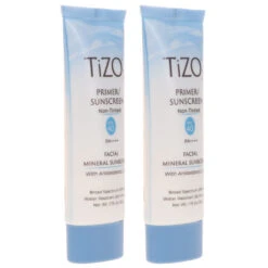 Simple TIZO 2 Facial Mineral Primer/Sunscreen SPF 40 Water Resistant 1.75 Oz 2 Pack -Laladaisy Trendy tizo 2 facial mineral primer sunscreen spf40 1.75oz 2pack new 1433267.6 1