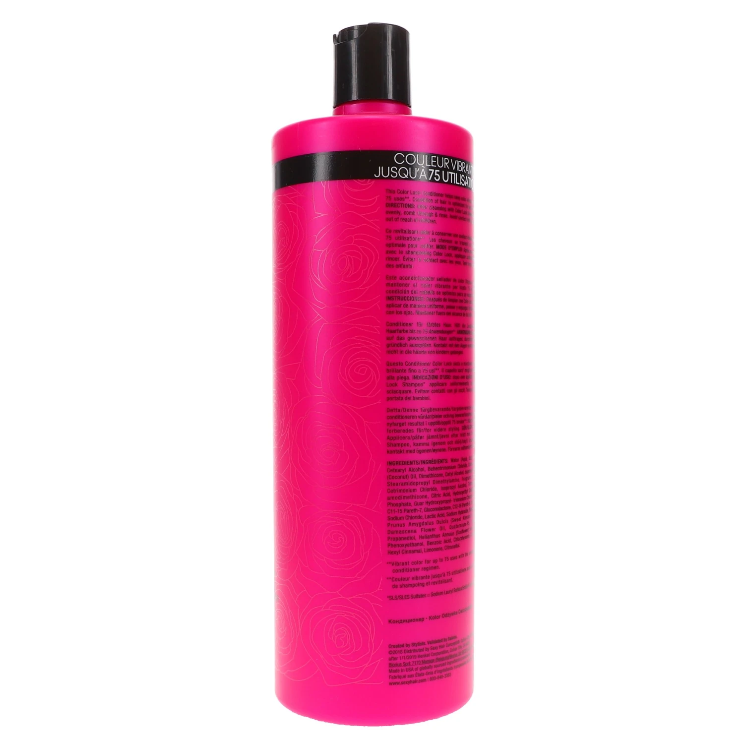 Simple Sexy Hair Vibrant Sexy Hair Color Lock Conditioner 33.8 Oz 6 Simple Sexy Hair Vibrant Sexy Hair Color Lock Conditioner 33.8 Oz - Image 4