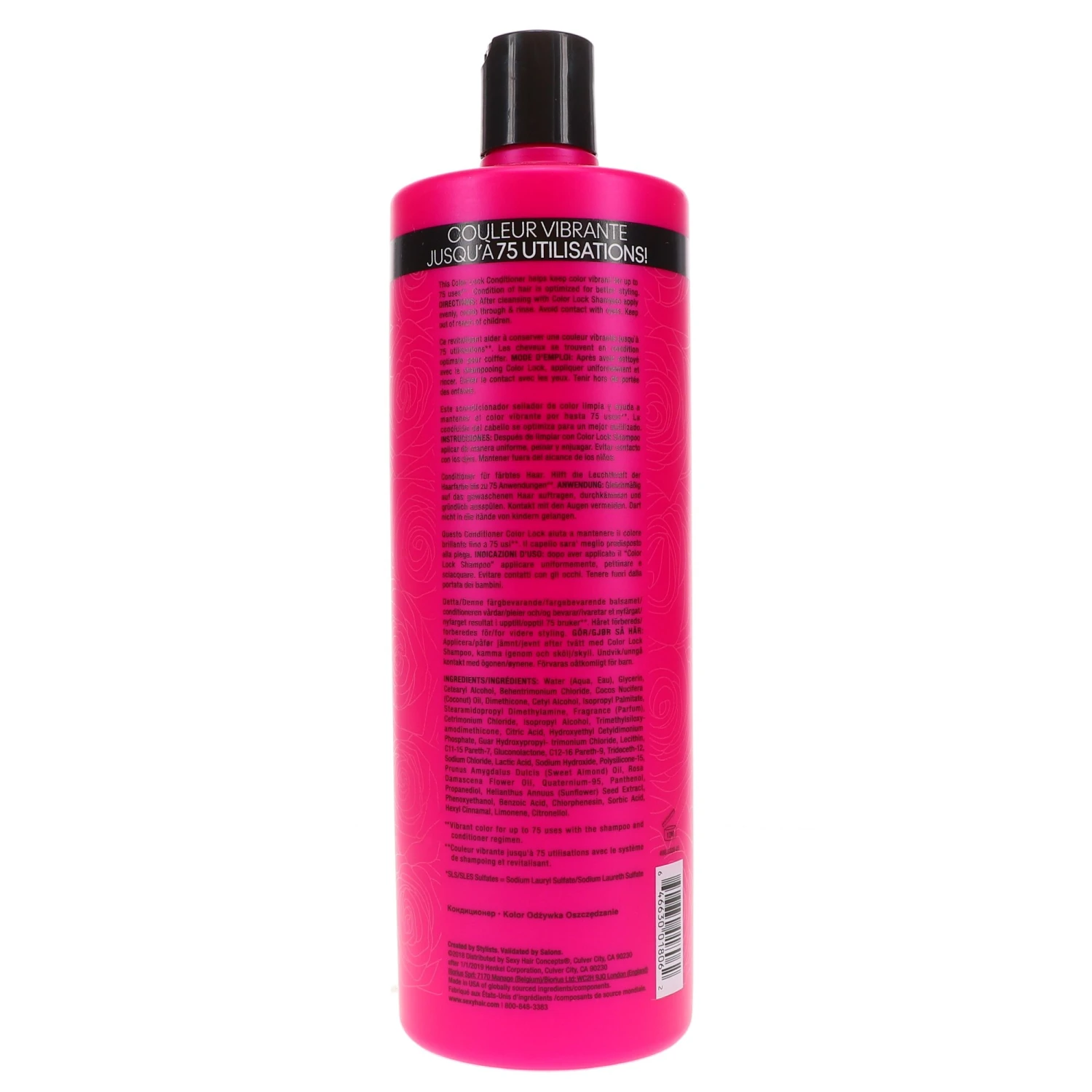 Simple Sexy Hair Vibrant Sexy Hair Color Lock Conditioner 33.8 Oz 7 Simple Sexy Hair Vibrant Sexy Hair Color Lock Conditioner 33.8 Oz - Image 5