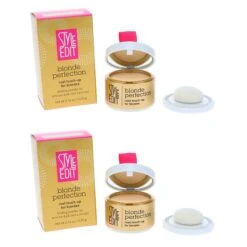 Simple Style Edit Blonde Root Touch Up Powder Light Blonde 0.13 Oz 2 Pack