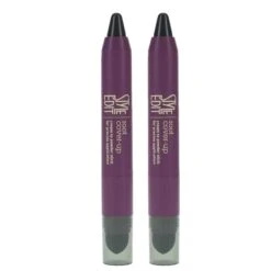 Simple Style Edit Instant Root Cover Up Stick Black 0.11 Oz 2 Pack