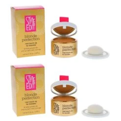 Simple Style Edit Blonde Root Touch Up Powder Dark Blonde 0.13 Oz 2 Pack -Laladaisy Trendy w2000h2000fitcrop 348