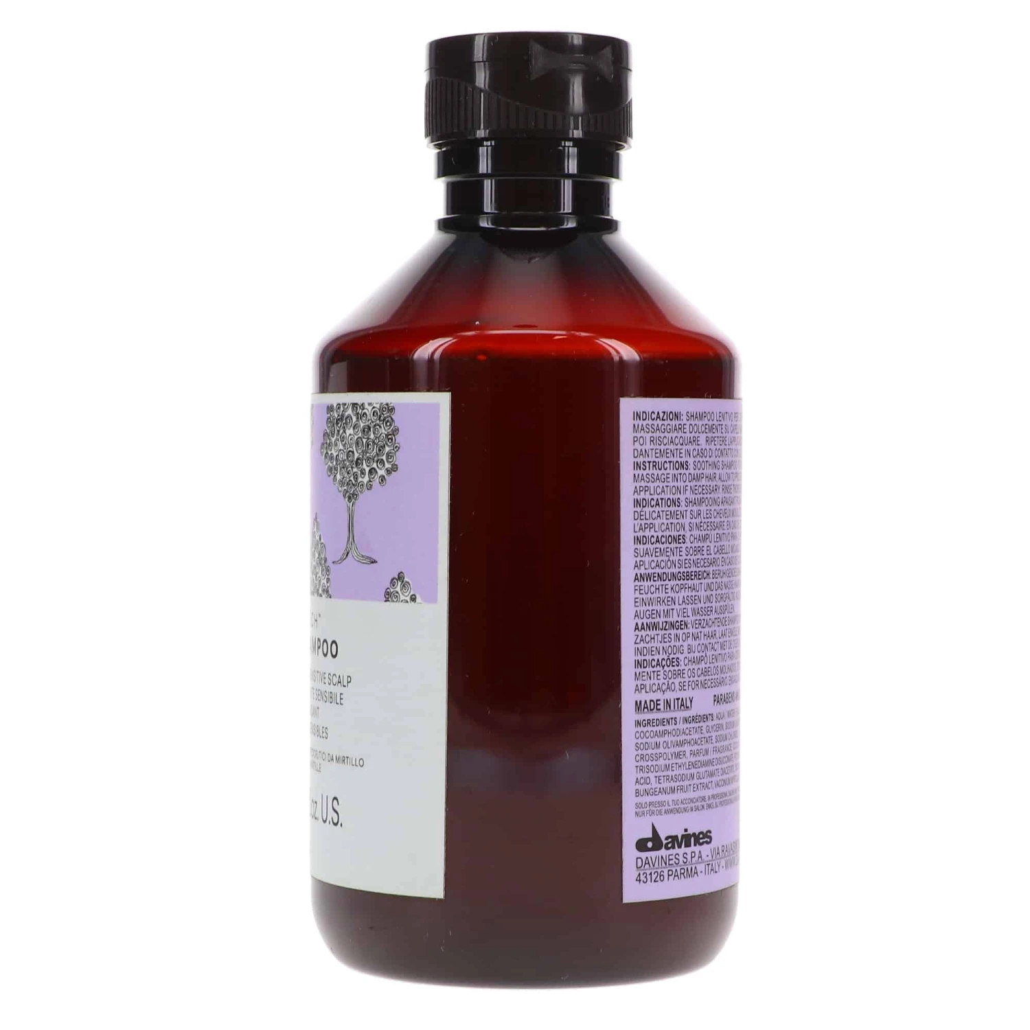 Simple Davines NaturalTech Calming Shampoo 8.5 Oz 5 Simple Davines NaturalTech Calming Shampoo 8.5 Oz - Image 3