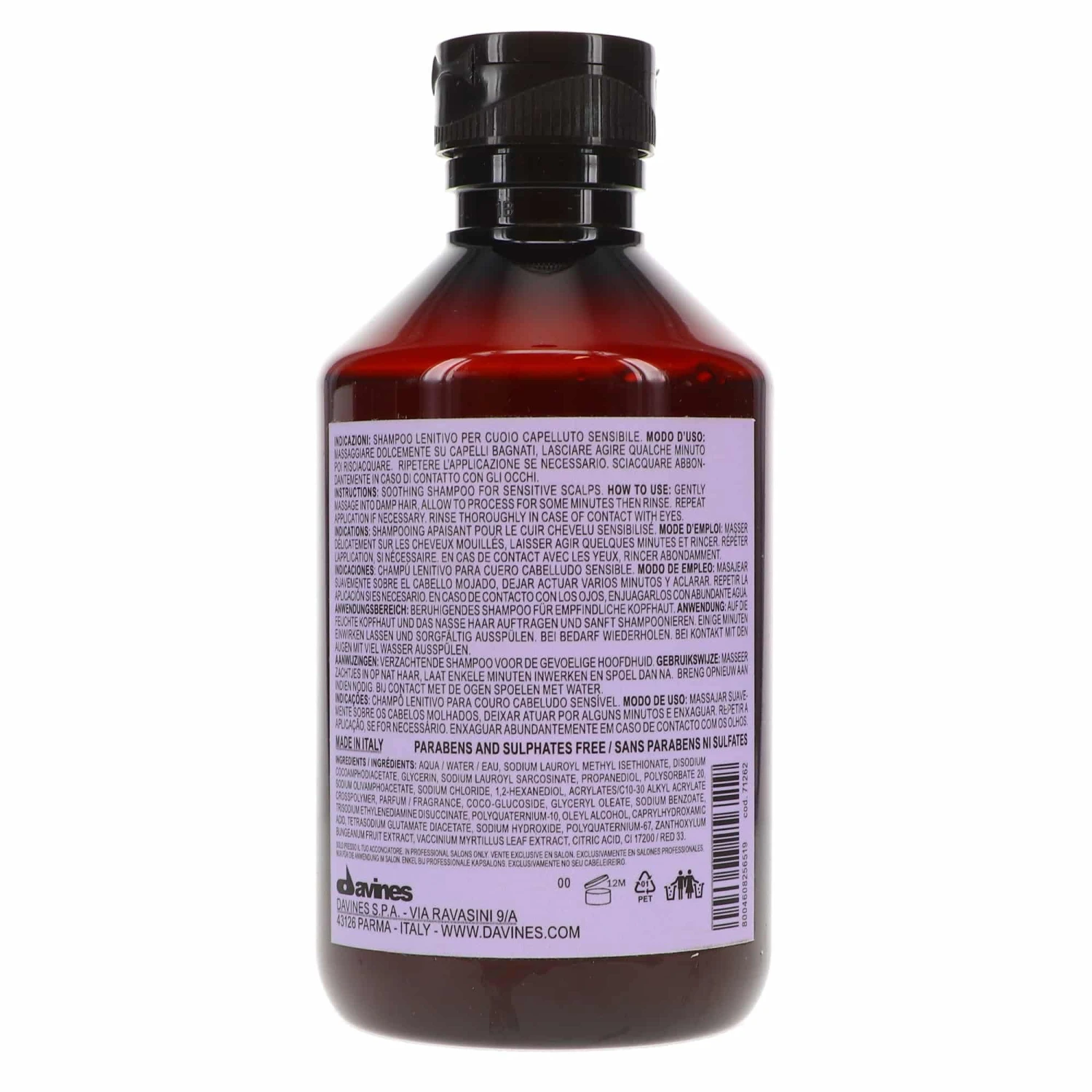 Simple Davines NaturalTech Calming Shampoo 8.5 Oz 7 Simple Davines NaturalTech Calming Shampoo 8.5 Oz - Image 5