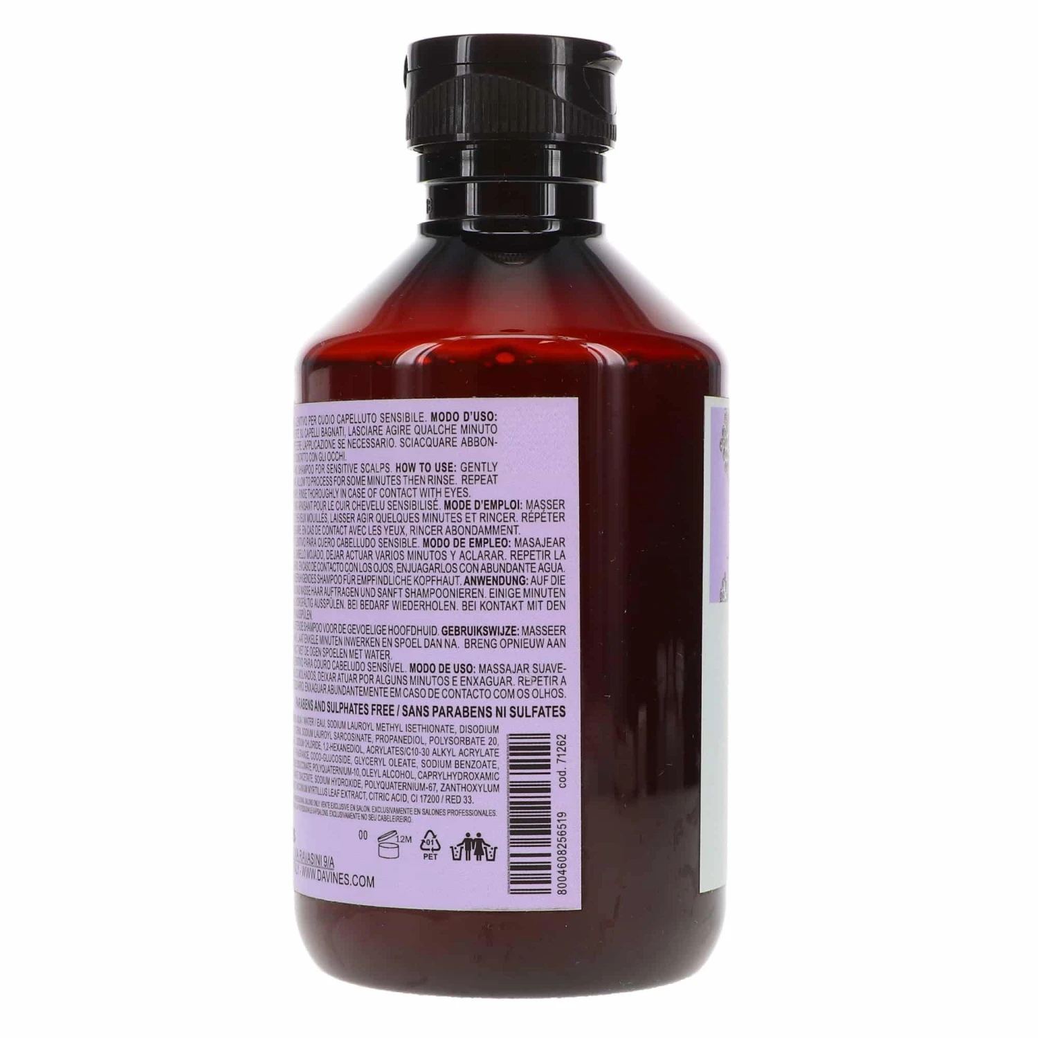 Simple Davines NaturalTech Calming Shampoo 8.5 Oz 8 Simple Davines NaturalTech Calming Shampoo 8.5 Oz - Image 6