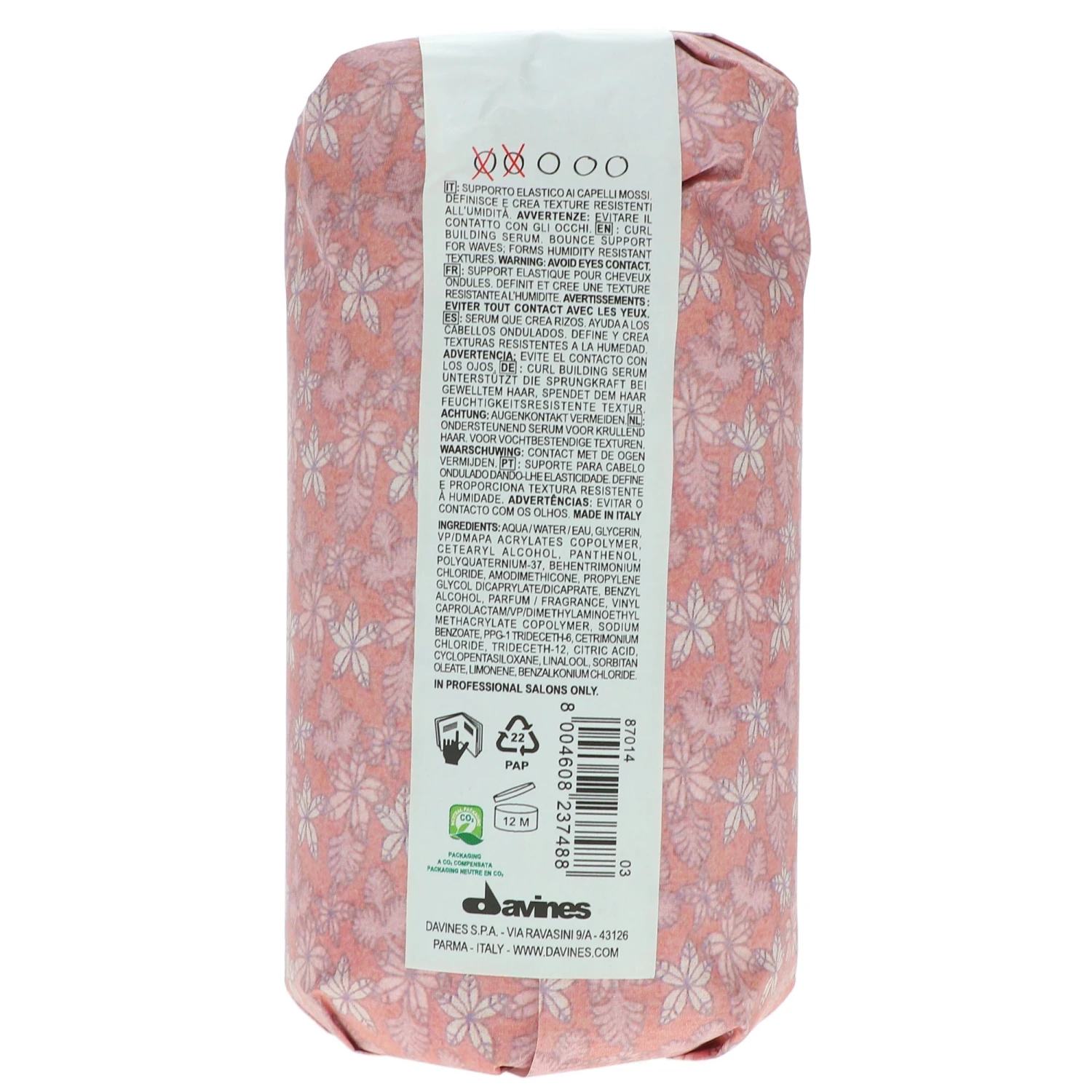 Simple Davines This Is A Curl Building Serum 8.45 Oz 4 Simple Davines This Is A Curl Building Serum 8.45 Oz - Image 2