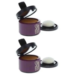 Simple Style Edit Root Touch Up Powder Light Brown 0.13 Oz 2 Pack -Laladaisy Trendy w2000h2000fitcrop 432