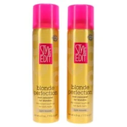 Simple Style Edit Light Blonde Root Concealer Touch Up Spray 4 Oz 2 Pack