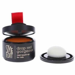 Simple Style Edit Drop Red Gorgeous Touch Up Powder Light Red 0.13 Oz