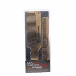 Simple BaBylissPRO GOLDFX Metal Comb 2 Pk
