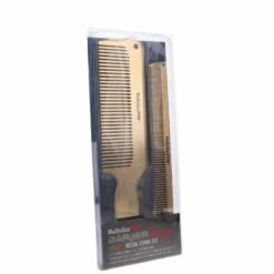 Simple BaBylissPRO GOLDFX Metal Comb 2 Pk -Laladaisy Trendy w2000h2000fitcrop 803