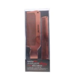 Simple BaBylissPRO ROSEFX Metal Comb 2 Pk