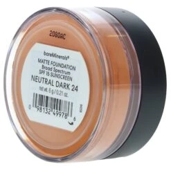 Simple BareMinerals Loose Powder Matte Foundation Broad Spectrum SPF 15 Neutral Dark 24 0.21 Oz -Laladaisy Trendy w2048h2048fitcrop 1130