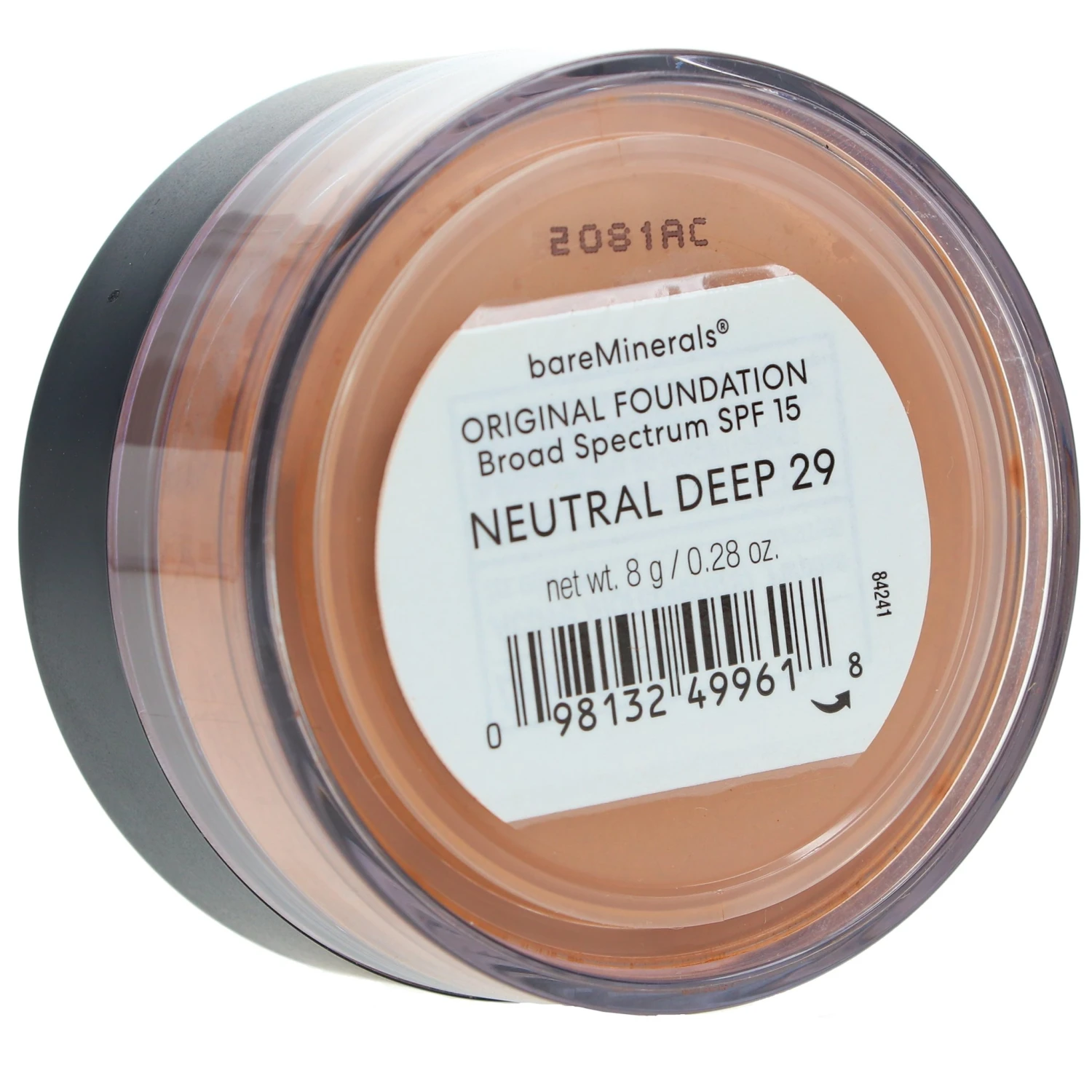 Simple BareMinerals Original Loose Powder Foundation Broad Spectrum SPF 15 Neutral Deep 29 0.28 Oz 6 Simple BareMinerals Original Loose Powder Foundation Broad Spectrum SPF 15 Neutral Deep 29 0.28 Oz - Image 4