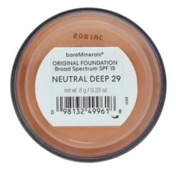 Simple BareMinerals Original Loose Powder Foundation Broad Spectrum SPF 15 Neutral Deep 29 0.28 Oz 14 Simple BareMinerals Original Loose Powder Foundation Broad Spectrum SPF 15 Neutral Deep 29 0.28 Oz -Laladaisy Trendy w2048h2048fitcrop 1169