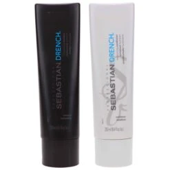 Simple Sebastian Drench Moisturizing Shampoo 8.4 Oz & Drench Moisturizing Conditioner 8.4 Oz Combo Pack