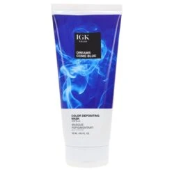 Simple IGK Color Depositing Hair Mask Dreams Come True (Deep Blue) 6 Oz