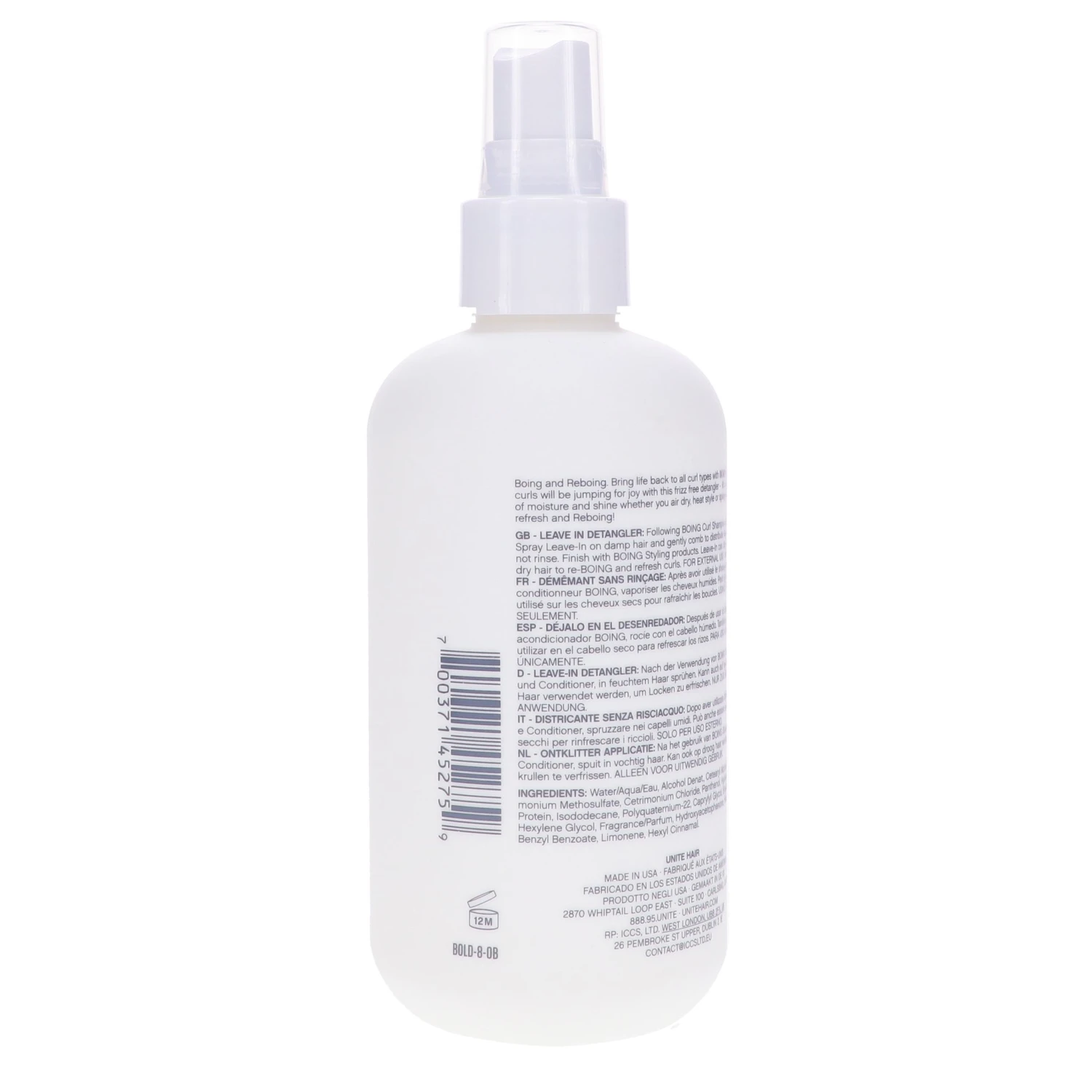 Simple UNITE Hair Boing Curl Leave-in 8 Oz 6 Simple UNITE Hair Boing Curl Leave-in 8 Oz - Image 4