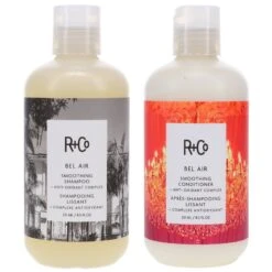 Simple R+CO Bel Air Smoothing Shampoo 8.5 Oz & Bel Air Smoothing Conditioner 8.5 Oz Combo Pack