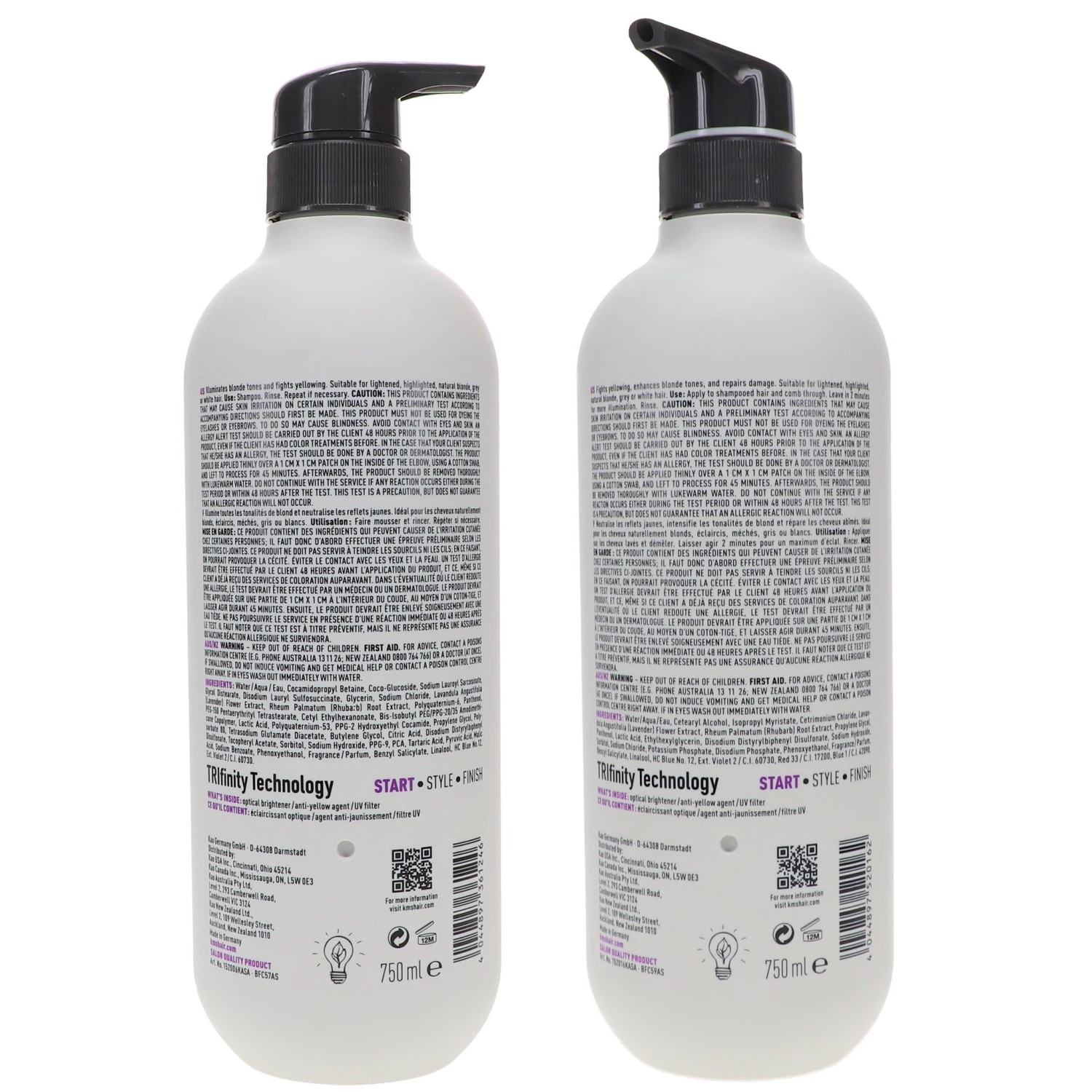 Simple KMS Color Vitality Blonde Shampoo 25.3 Oz & Color Vitality Blonde Conditioner 25.3 Oz Combo Pack 6 Simple KMS Color Vitality Blonde Shampoo 25.3 Oz & Color Vitality Blonde Conditioner 25.3 Oz Combo Pack - Image 4