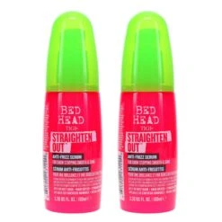 Simple TIGI Bed Head Straighten Out Serum 3.38 Oz 2 Pack