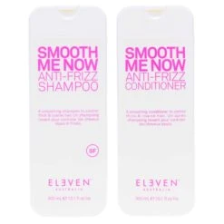 Simple ELEVEN Australia Smooth Me Now Anti-Frizz Shampoo 10.1 Oz & Smooth Me Now Anti-Frizz Conditioner 10.1 Oz Combo Pack