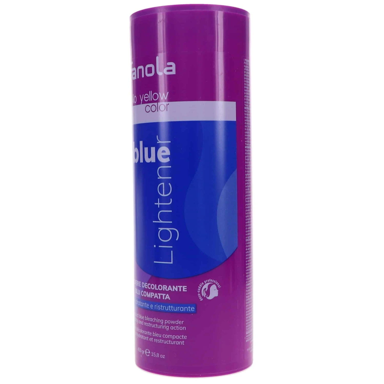 Simple Fanola No Yellow Color Blue Lightener 15.8 Oz 4 Simple Fanola No Yellow Color Blue Lightener 15.8 Oz - Image 2