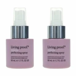 Simple Living Proof Restore Perfecting Spray Travel Size 1.7 Oz 2 Pack