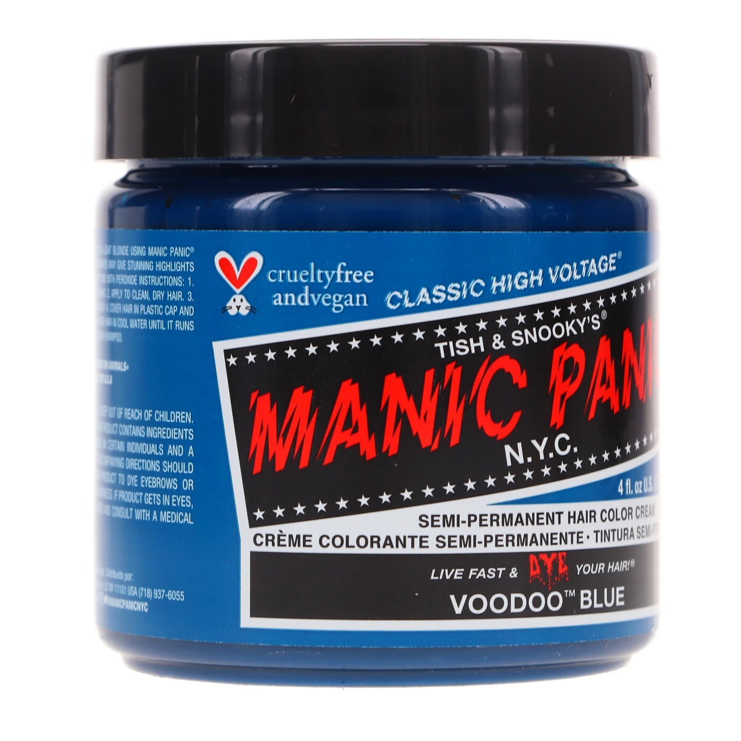 Simple MANIC PANIC Classic High Voltage Voodoo Blue 4 Oz 10 Simple MANIC PANIC Classic High Voltage Voodoo Blue 4 Oz - Image 8