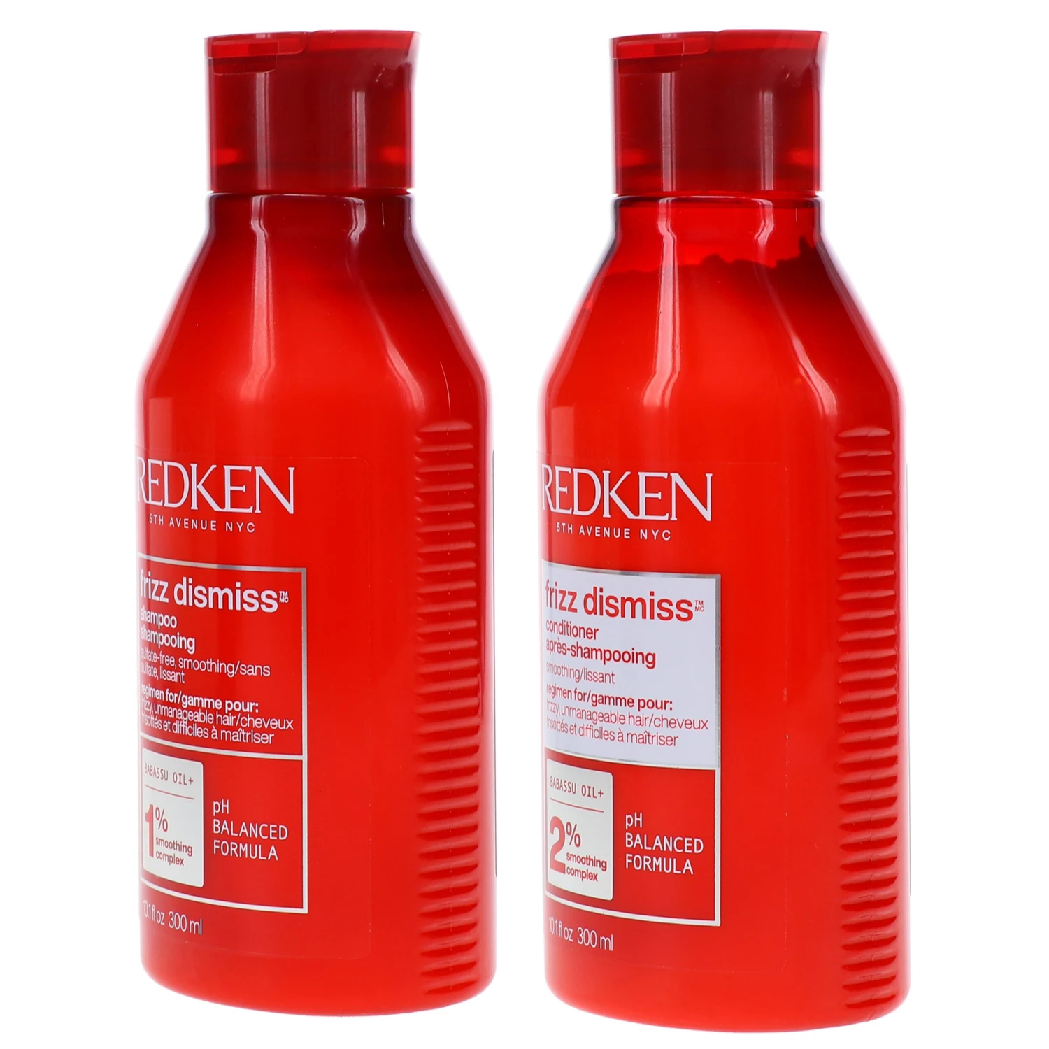 Simple Redken Frizz Dismiss Shampoo 10.1 Oz & Frizz Dismiss Conditioner 10.1 Oz Combo Pack 4 Simple Redken Frizz Dismiss Shampoo 10.1 Oz & Frizz Dismiss Conditioner 10.1 Oz Combo Pack - Image 2